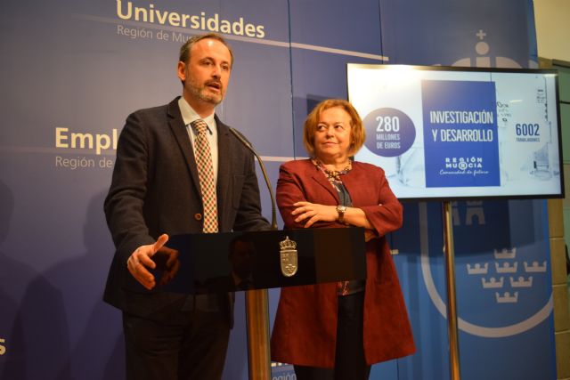 La I+D supera por primera vez los 6.000 profesionales en la Región - 2, Foto 2
