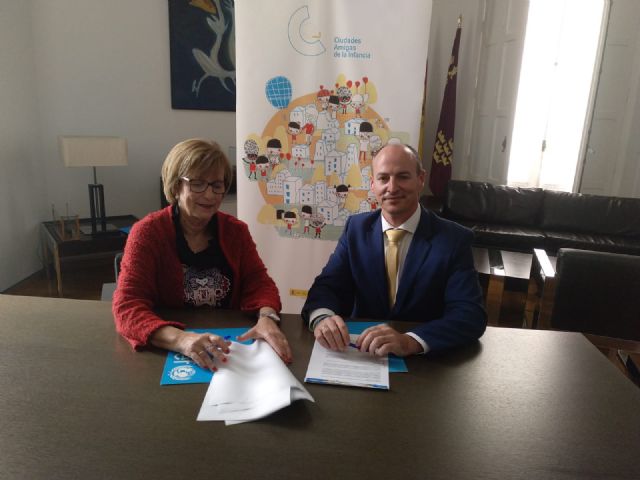 Alcantarilla firma un convenio de colaboración con Unicef Comité Español - 2, Foto 2