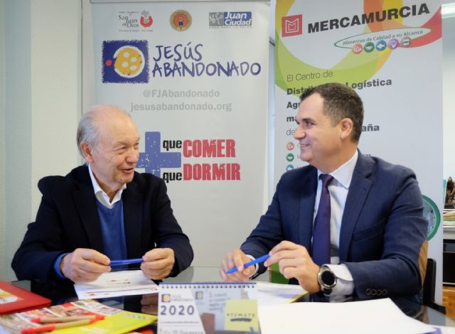 Acuerdo de colaboración entre Mercamurcia y la Fundación Jesús Abandonado - 2, Foto 2