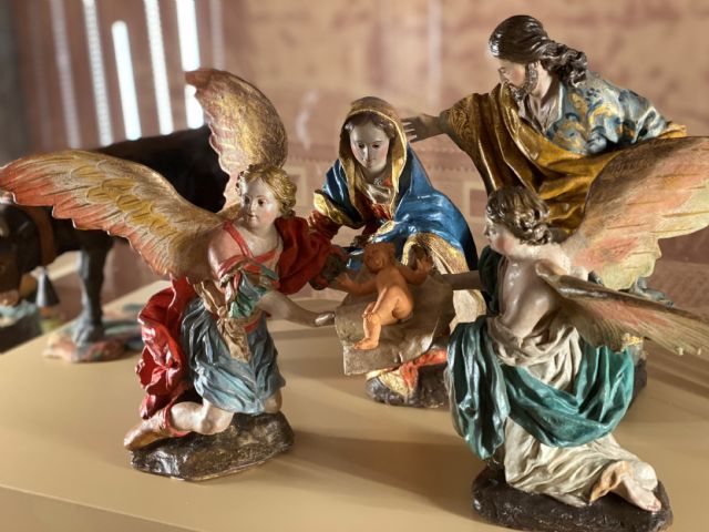 La iglesia de San Esteban acoge un belén con piezas atribuidas a Salzillo que se expone por primera vez tras su restauración - 1, Foto 1