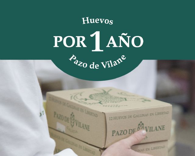 Huevos por 1 año, la nueva promoción de Pazo de Vilane esta Navidad - 1, Foto 1