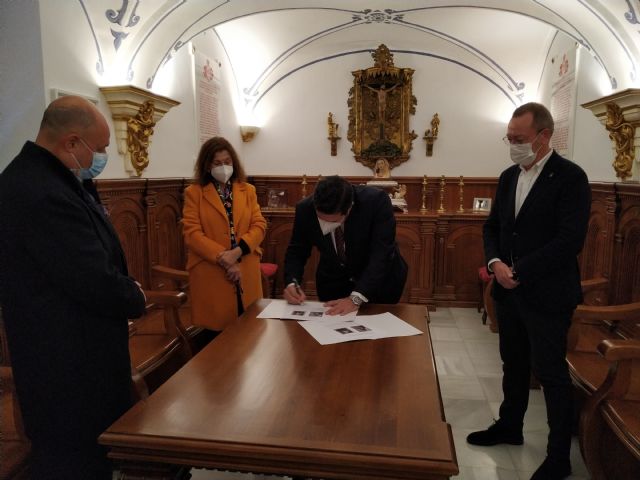 La familia del gran pintor lorquino Salinas Correas dona dos de sus cuadros a la Fundación Santo Domingo - 2, Foto 2