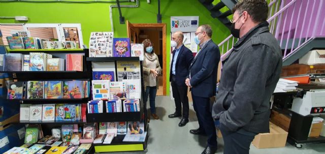 El alcalde de Molina de Segura visita el taller Labor Viva, de Feycsa - 3, Foto 3