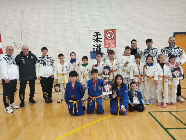 Nuevo éxito de la Escuela de Judo Águilas en la Copa de Navidad de Alhama de Murcia - 1, Foto 1