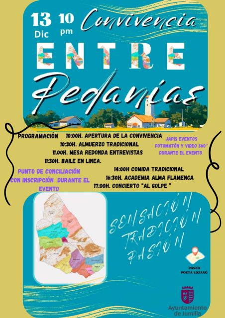 Jumilla celebra la segunda edición del Encuentro Entre Pedanías este sábado en el Paseo Poeta Lorenzo Guardiola - 1, Foto 1