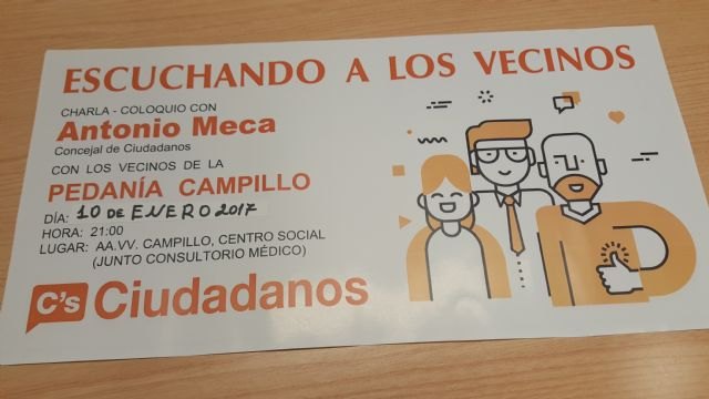 C´s  continua el programa ¨Escuchando a los vecinos¨ - 1, Foto 1