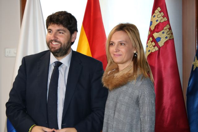 Fernando López Miras recibe a la alcaldesa de Las Torres de Cotillas - 1, Foto 1