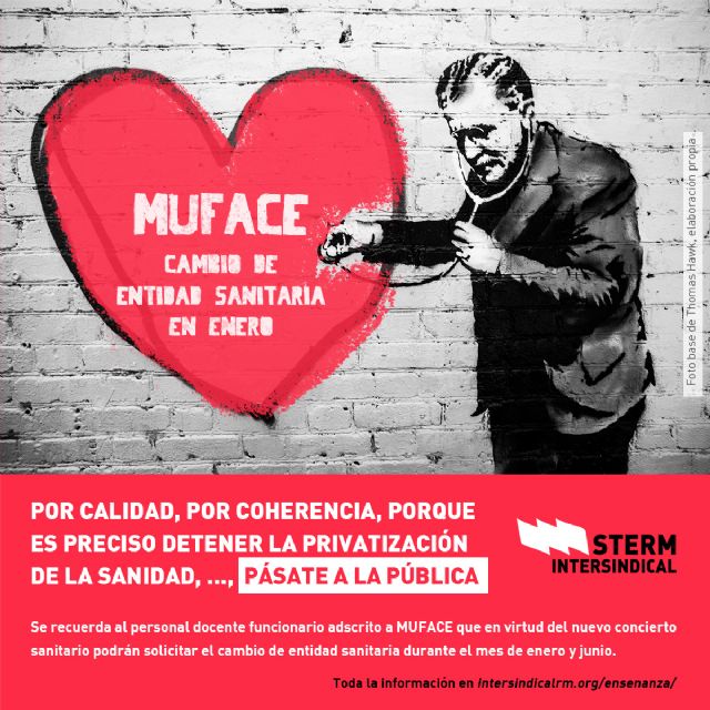 STERM-i lanza una campaña entre el funcionariado docente para pasarse a la sanidad pública - 1, Foto 1
