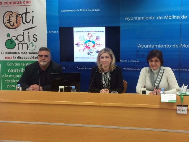 El Ayuntamiento de Molina de Segura y la asociación DISMO ponen en marcha la campaña Centidismo, el redondeo más solidario para la discapacidad - 2, Foto 2