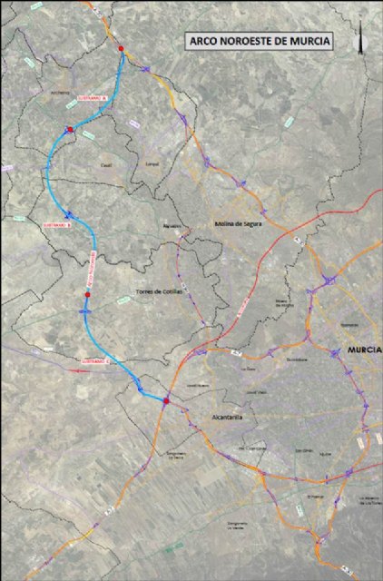 Fomento licitación el contrato de obras del tramo A del Arco Noroeste - 1, Foto 1