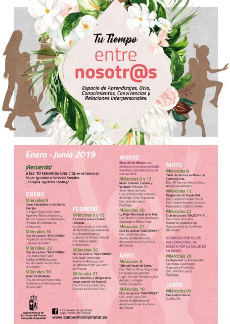 'Entre nosotras' vuelve en el primer semestre de 2019 con charlas y talleres - 1, Foto 1