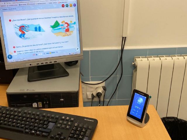 Todos los centros educativos de Puerto Lumbreras arrancan el trimestre con medidores de CO2 para mantener una adecuada ventilación en las aulas - 1, Foto 1