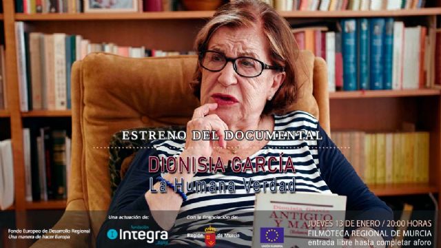 Un documental sobre Dionisia García se proyecta este jueves en la Filmoteca Regional - 2, Foto 2