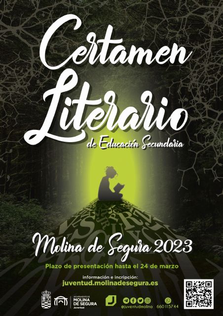 La Concejalía de Juventud de Molina de Segura convoca el XXXII Certamen Literario de Educación Secundaria 2023 en las modalidades de Microrrelato y Micropoesía - 1, Foto 1