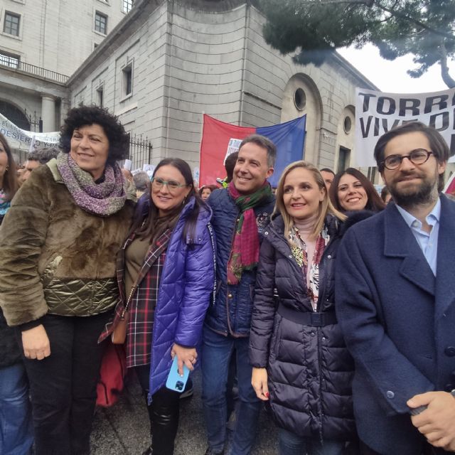 La alcaldesa acude a la manifestación en defensa del trasvase Tajo-Segura convocada en Madrid este miércoles - 2, Foto 2