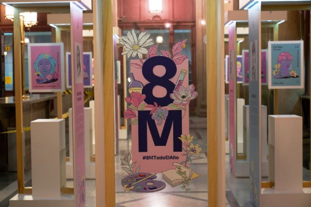 Correos presenta la exposición itinerante #8MTodoElA&ntilde;o dedicada a mujeres emblemáticas en la lucha por la igualdad - 2, Foto 2