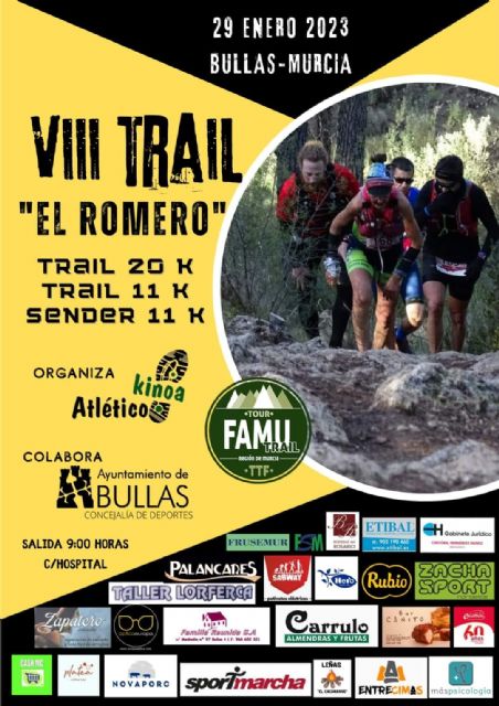 El próximo domingo 29 de enero se disputa la VIII Trail El Romero - 1, Foto 1