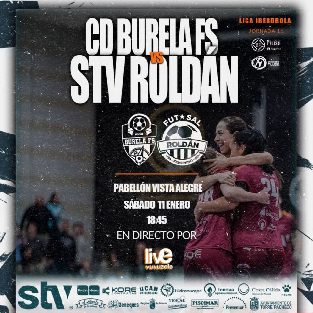 El STV Roldán comienza 2025 con la difícil visita a Burela - 1, Foto 1