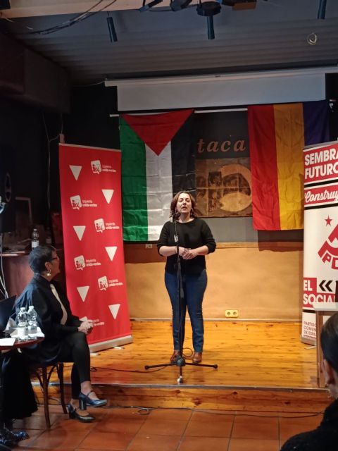 IU-V Murcia y el PCRM han celebrado el Roscón Republicano - 3, Foto 3