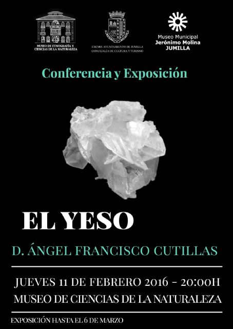Esta tarde, inauguración de exposición y conferencia sobre el yeso - 1, Foto 1