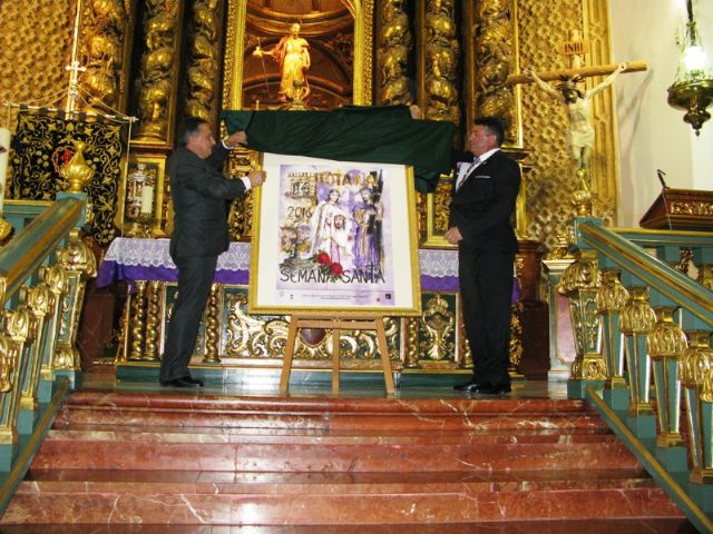 Se presentan el Nazareno de Honor y el nuevo cartel de la Semana Santa de Totana 2016 - 1, Foto 1