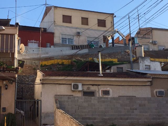 La Concejalía de Fomento finaliza  en un mes las obras de la calle Galilea en Algezares y cumple su compromiso con los vecinos de la zona - 4, Foto 4