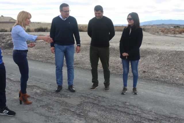 Diego Conesa se suma al clamor de los vecinos para el arreglo de la carretera que une Campos del Río con Alguazas - 1, Foto 1