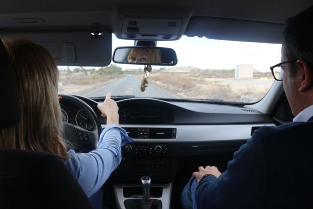 Diego Conesa se suma al clamor de los vecinos para el arreglo de la carretera que une Campos del Río con Alguazas - 2, Foto 2