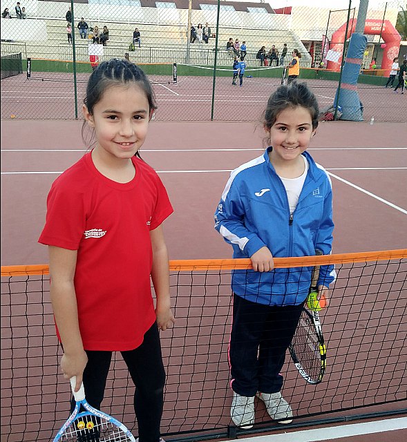 La Escuela de Tenis Kuore Totana participó en una jornada de PEQUETENIS con los más peques de la escuela, Foto 2
