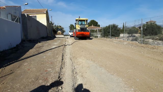 El Ayuntamiento de Molina de Segura ha llevado a cabo una inversión total de 800.000 euros en la red de saneamiento y el colector general que conectarán con la futura depuradora de Los Valientes - 2, Foto 2