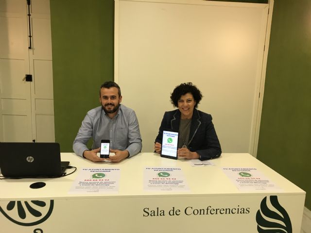 Los ciudadanos de Puerto Lumbreras podrán comunicar incidencias y averías a través de Whatsapp - 2, Foto 2