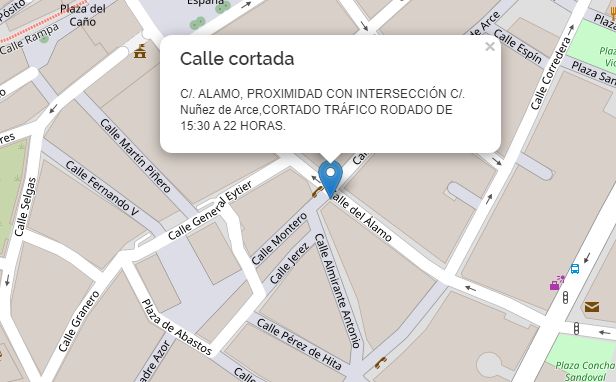 Desde mañana, 12 de febrero, y hasta el próximo martes se producirán cortes de tráfico en calle Álamo, en su intersección con Núñez de Arce, debido a las mejoras en la red de pluviales - 1, Foto 1