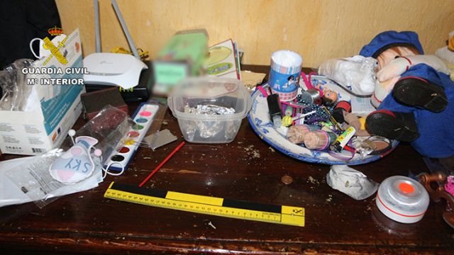 La Guardia Civil desmantela en Alguazas un punto de venta de drogas abierto 24/7 - 1, Foto 1