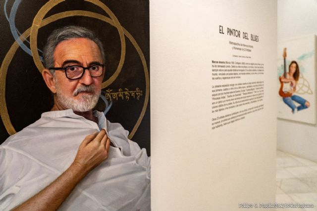 El Palacio Consistorial de Cartagena acoge una exposición homenaje a Marcos Amorós - 1, Foto 1