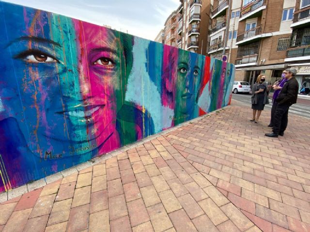 Un nuevo mural reivindica en Murcia el protagonismo de las mujeres científicas - 3, Foto 3