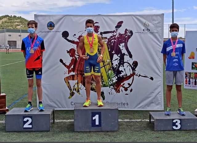 El torreño Pablo Pina, campeón regional de duatlón y triatlón en categoría infantil - 3, Foto 3