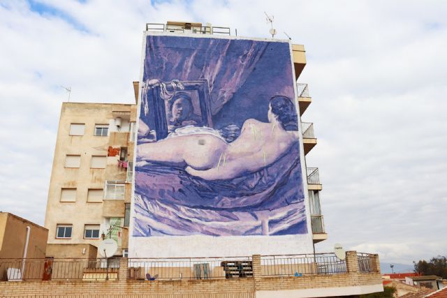 Un gran mural de 150 m2 recrea la Venus de Velázquez y pone en valor la lucha por los derechos de la mujer - 2, Foto 2