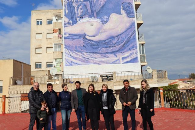 Un gran mural de 150 m2 recrea la Venus de Velázquez y pone en valor la lucha por los derechos de la mujer - 3, Foto 3