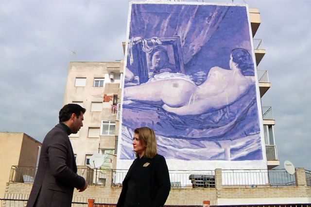 Un gran mural de 150 m2 recrea la Venus de Velázquez y pone en valor la lucha por los derechos de la mujer - 4, Foto 4