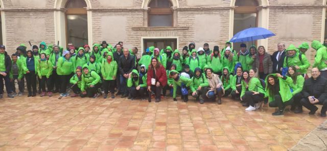 Un centenar de personas con discapacidad intelectual y del desarrollo comienzan en Mula su peregrinación por el Camino de Levante - 2, Foto 2