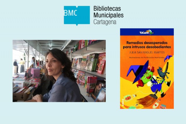 Julia San Miguel, esta semana en Encuentros con Autor en las bibliotecas de Cartagena - 1, Foto 1