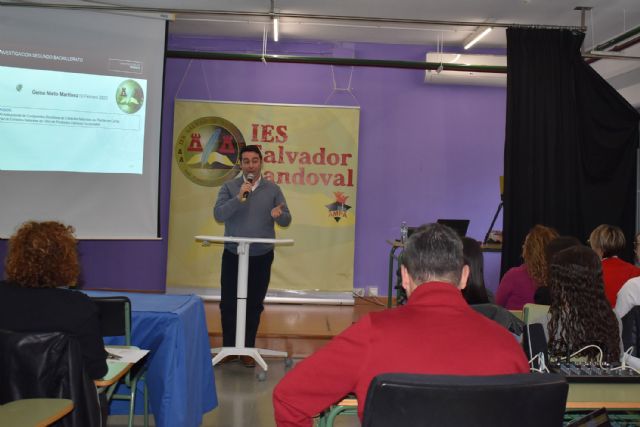 Los alumnos del Bachillerato de Investigación del IES Salvador Sandoval presentan sus proyectos - 4, Foto 4