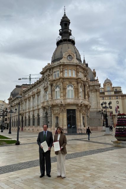 El Palacio Consistorial de Cartagena contará con una nueva iluminación ornamental exterior gracias a la Fundación Iberdrola España - 3, Foto 3