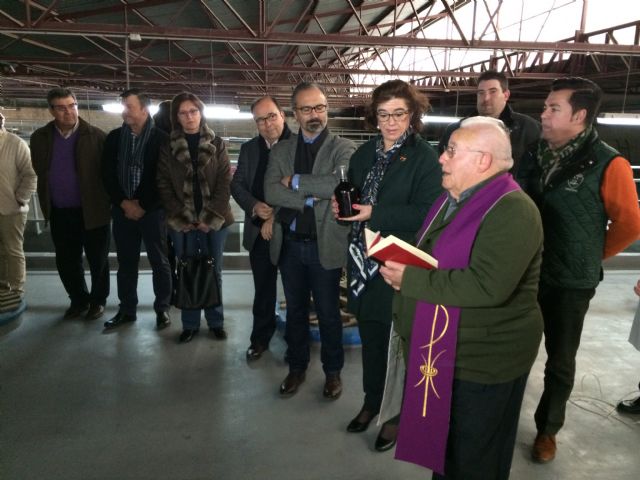 Bendecido en Jumilla el vino que se beberá durante las fiestas de Caravaca - 1, Foto 1