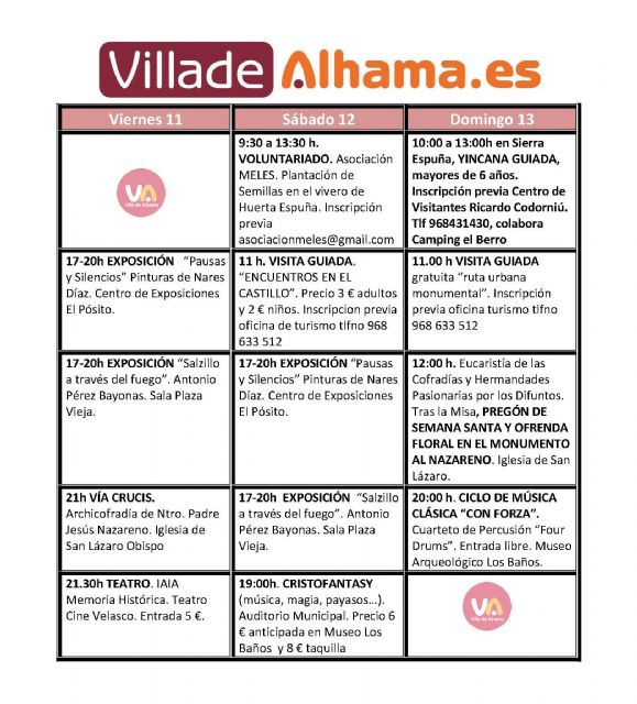 ¿Qu hay en Alhama este fin de semana? nosotros te lo contamos..., Foto 2