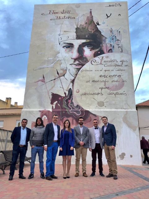 Murcia cuenta desde este fin de semana con dos nuevos grafitis - 1, Foto 1