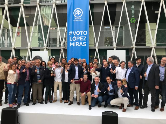 López Miras: Mañana será un día histórico en el PP porque los afiliados podrán votar qué proyecto quieren que lidere la Región durante los próximos años - 1, Foto 1