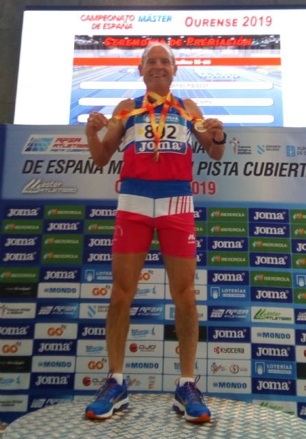 El atleta torreño Ángel Salinas, triple campeón de España de veteranos - 3, Foto 3