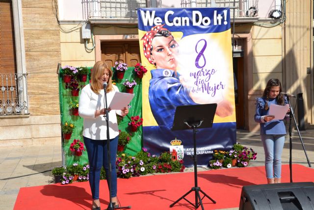 Calasparra conmemora el Día Internacional de la Mujer reivindicando más presencia femenina en todos los estamentos de la sociedad - 1, Foto 1