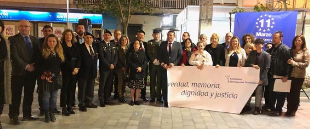La consejera de Familia e Igualdad de Oportunidades participa en el homenaje a las víctimas del terrorismo en Alcantarilla - 1, Foto 1